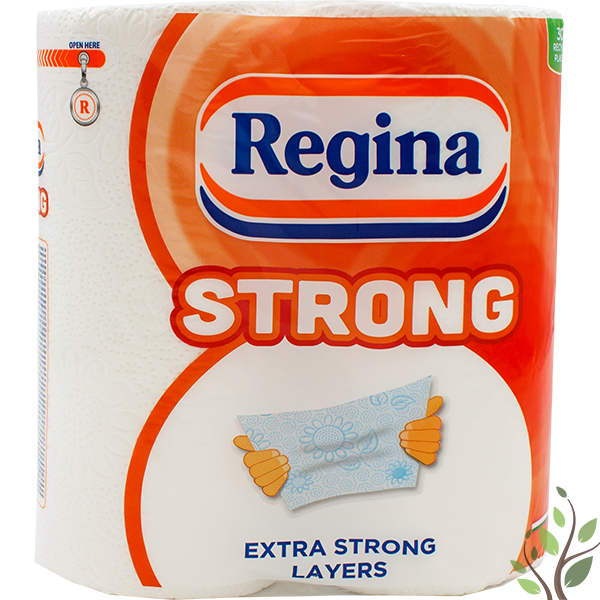 Regina kéztörlő 2 tekercs 3 réteg Strong